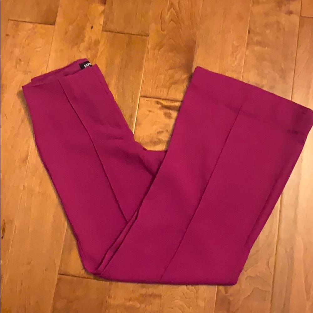 Express high rise wide leg pants size